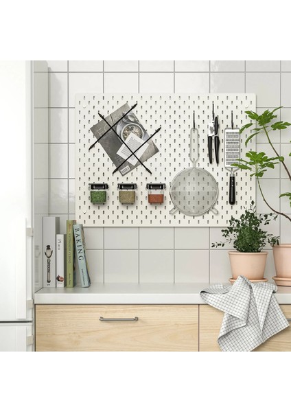 Skadıs Çok Amaçlı Pano Parçası Siyah 4.5 x 7 cm 3 Adet modelleri