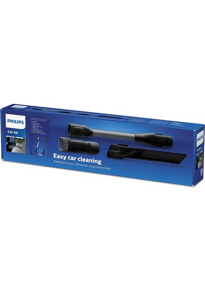 Gri Şarj Edilebilir Dikey Elektrikli Süpürge Aksesuarı Araç Kiti