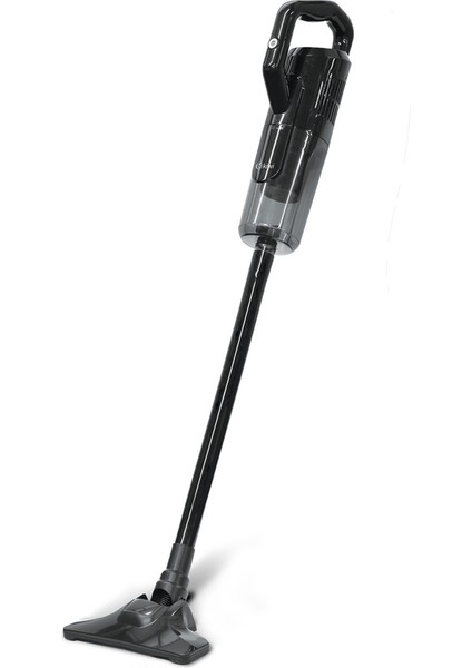 2'li Dikey Elektrikli Süpürge 600W, Siyah, Hafif ve Kullanışlı