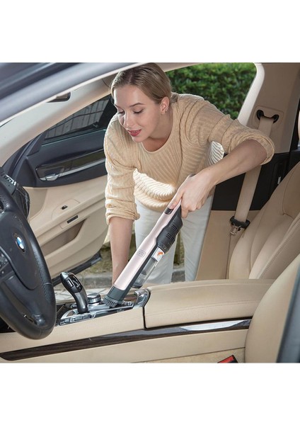 12V 2.0AH Pembe El Elektrikli Süpürge, Hafif ve Güçlü Temizlik Aleti modelleri