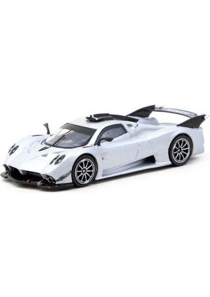 Tarmac Works 1/64 Pagani Huayra R Satin Silver