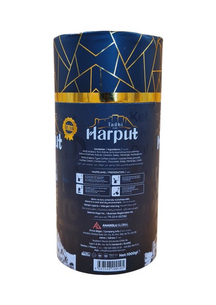Harput Dibek Kahvesi 3x 250GR | Geleneksel Taş Değirmende Öğütülmüş Dibek | Hediyelik Şık Paket modelleri