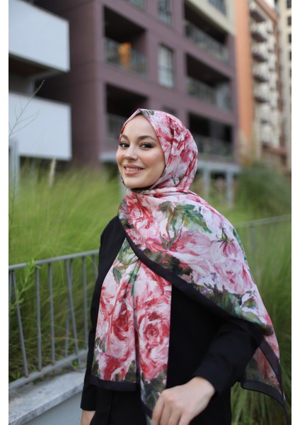 Gül Desenli Şal modelleri