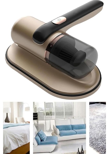 Kablosuz El Süpürgesi, Altın Renk, Kedi ve Köpek Tüyü Detaylı, Güçlü Temizlik indirimleri