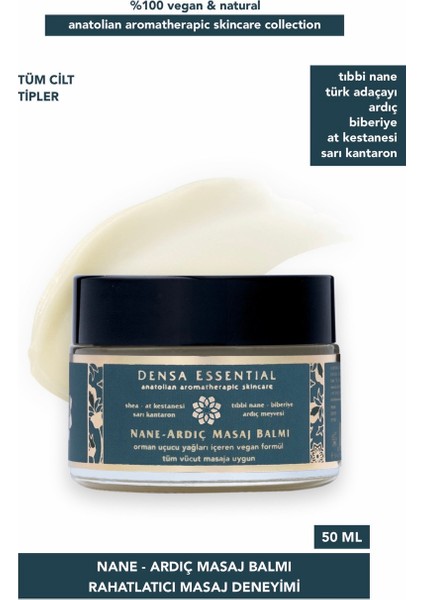 Nane - Ardıç Masaj Balmı 50 ml Rahatlatıcı & Ferahlatıcı Masaj Deneyimi