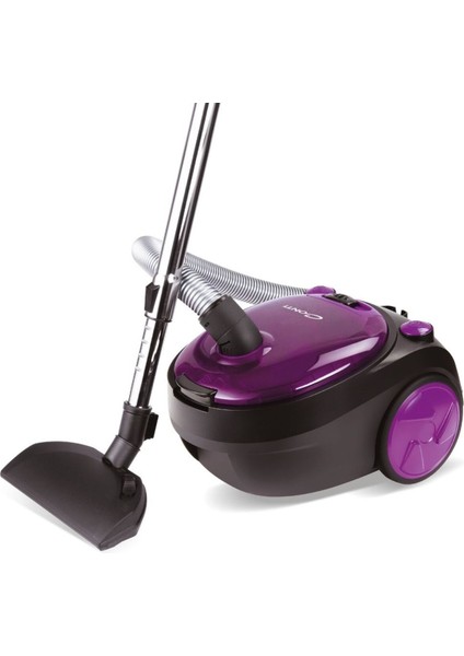 Mor Toz Torbasız Süpürge, Güçlü ve Hafif Temizlik Arkadaşınız