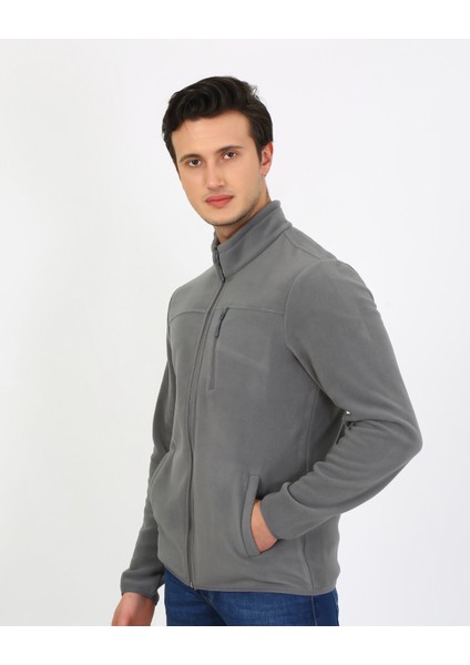 6019 Regular Fit Yumuşak Dokulu Kışlık Mikro Polar Hırka modelleri