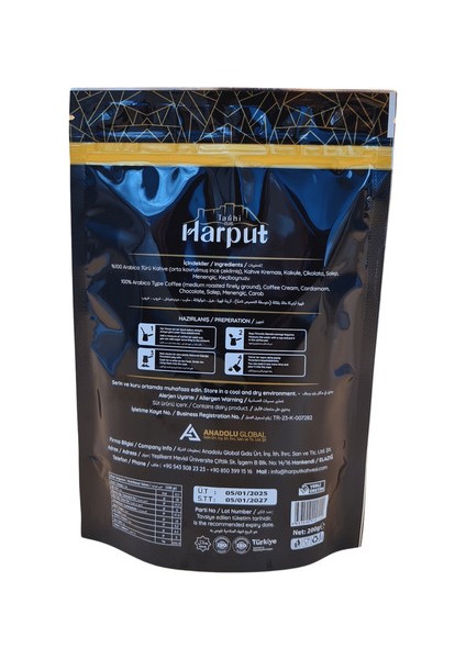 Tarihi Harput 4x 200 gr Doğal Dibek Kahvesi | Geleneksel Yumuşak Içim & Bol Köpüklü modelleri