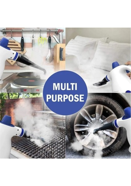 Yüksek Güçlü 1050W Buharlı Temizleme Cihazı, Beyaz, Güçlü Temizlik Için Mükemmel modelleri