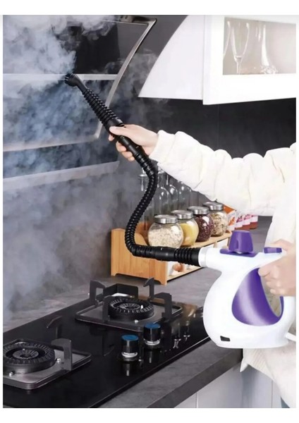 Yüksek Güçlü 1050W Buharlı Temizleme Cihazı, Beyaz, Güçlü Temizlik Için Mükemmel