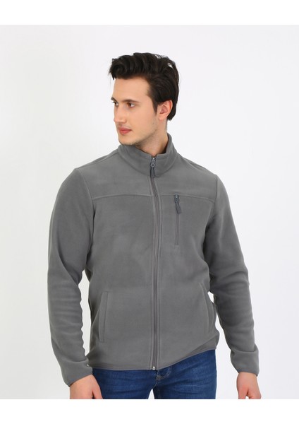 6019 Regular Fit Yumuşak Dokulu Kışlık Mikro Polar Hırka fiyatları