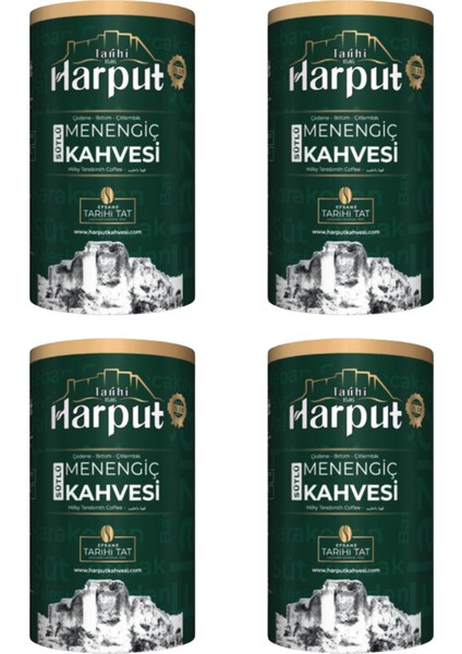 Tarihi Harput Menengiç Kahvesi 4x 250 gr | Doğal ve Katkısız | Granül Kahve, Hediyelik Şık Paket