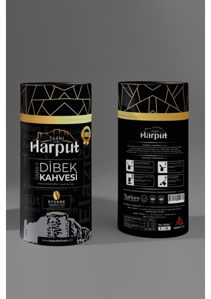 Tarihi Harput 2x 250 gr Dibek Kahvesi | Geleneksel Taş Değirmende Öğütülmüş Dibek modelleri