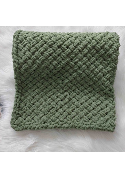 El Örgüsü Puffy Peluş Bebek Battaniyesi 100*100 cm fiyatları