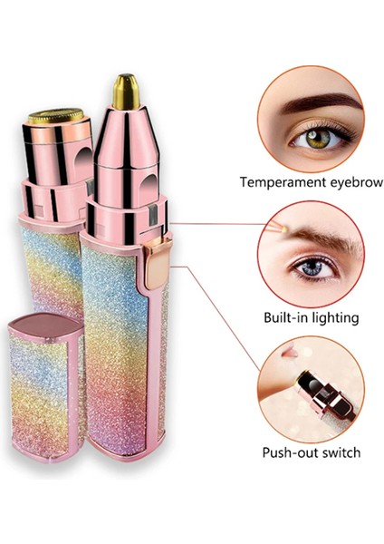 Kaş ve Yüz Epilation Aleti – Kolay Kullanımlı, Portatif Shaver USB Şarjlı fırsatları