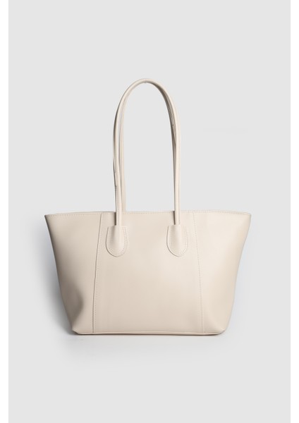 Lagraccio Paris Kadın Mors Büyük Boy Omuz Çantası Krem fiyatları