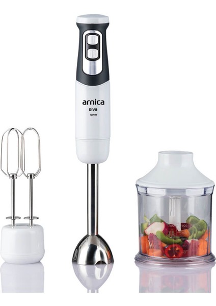 Çok Amaçlı Mutfak Robotu Diva El Blender Seti