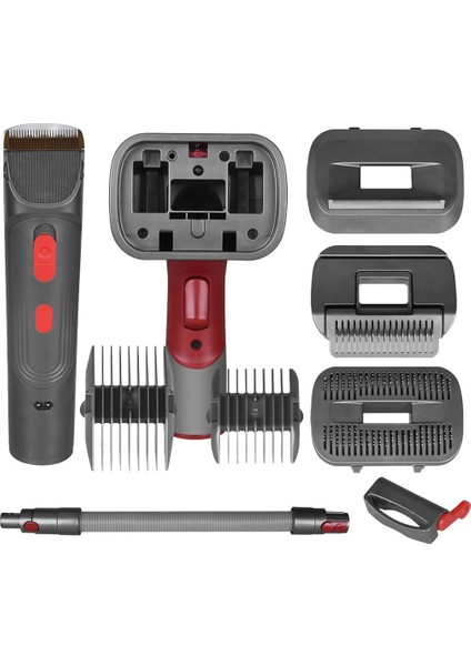 Evcil Hayvan Bakım Seti, Siyah, Uyumlu ve Pratik Kullanım Için Hazır