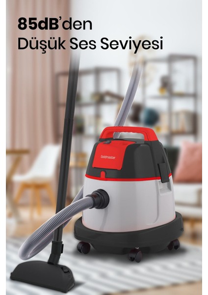 20 Litre Geniş Hazneli 2200W Islak Kuru Toz Torbalı Elektrikli Süpürge modelleri