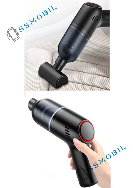 Kablosuz El Süpürgesi, 120W Güç, 2000MAH, Ev ve Araç Temizliği Için Ideal fiyatları