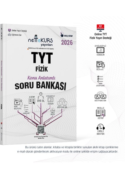 Yks Tyt Fizik Konu Anlatımlı Akıllı Soru Bankası fiyatları
