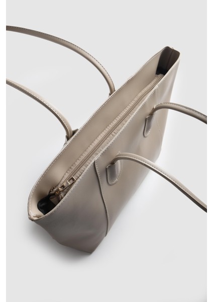 Lagraccio Paris Kadın Mors Büyük Boy Omuz Çantası Vizon fırsatları