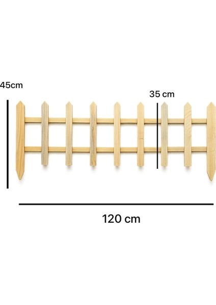Ahşap Bahçe Çiti fiyatları