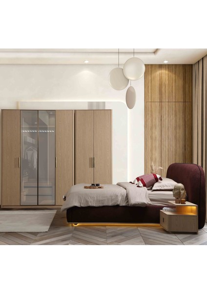 Dante Bedroom (Bed With Storage 160X200CM) fırsatları