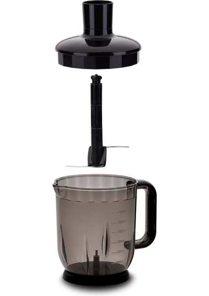 Şık ve Modern Roze Altın ve Krom Renkli Çok Fonksiyonlu Blender Seti fiyatları