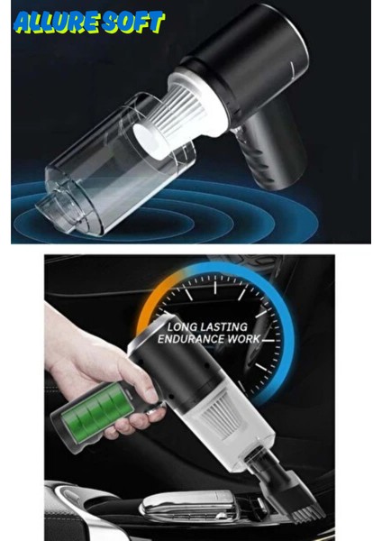 3'ü 1 Arada Taşınabilir Güçlü Araba Temizleme Cihazı modelleri