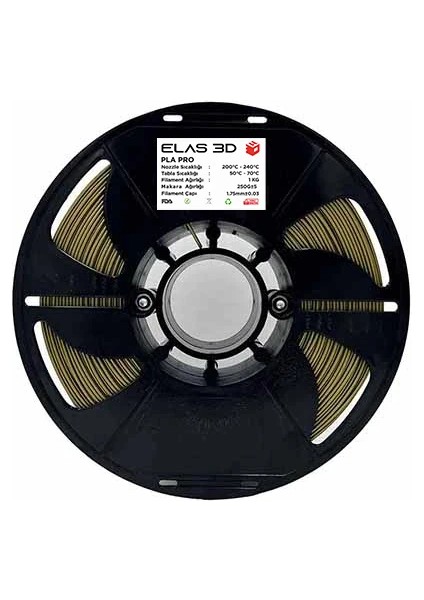 BRONZ PLA PRO Filament 1.75 mm 1kg