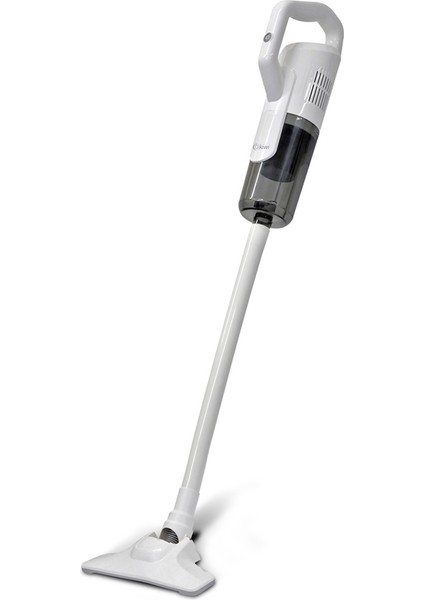 2'li Elektrikli Süpürge, Dikey, 600W, Beyaz, Çok Fonksiyonlu, Hafif ve Pratik