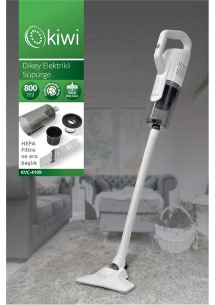 2'li Elektrikli Süpürge, Dikey, 600W, Beyaz, Çok Fonksiyonlu, Hafif ve Pratik modelleri