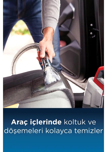 450W Güçlü Islak/kuru Temizlik Makinesi, 1600 ml Hazneli, Pratik ve Çok Fonksiyonlu modelleri