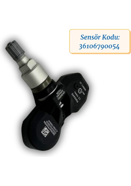 Rolls-Royce Uyumlu Tpms Hazır Sensörlu Subap ( 36106790054 ) Tak-Kullan