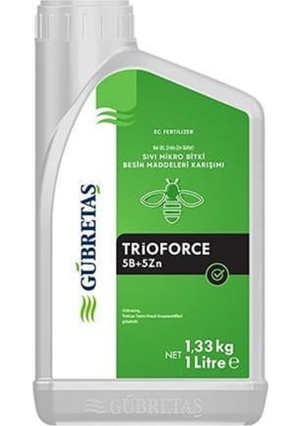 Trioforce 5 Bor, 5 Çinko Sıvı Yaprak Gübresi - 1 Lt modelleri