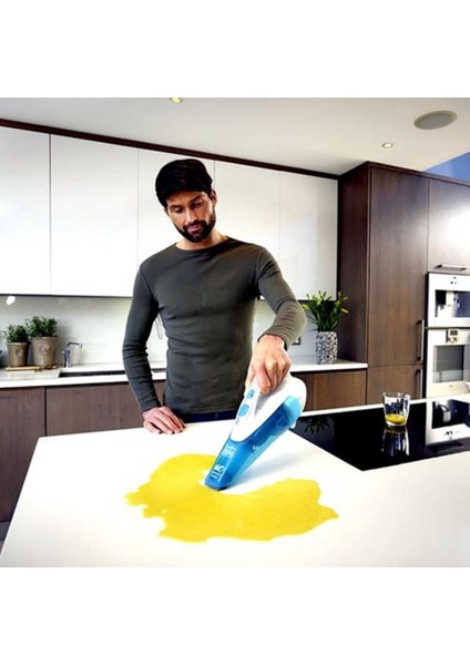 16.2WH/10.8V 1.5AH Li-Ion Şarjlı Islak Kuru Süpürge, Pratik Temizlik Sağlar fırsatları