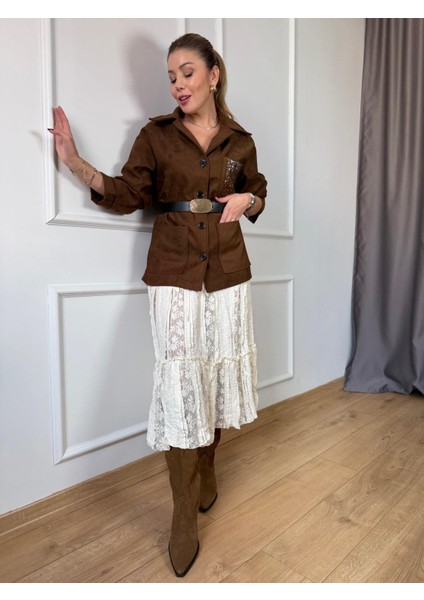 Taba Cep Taşlı Ceket modelleri