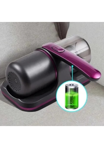 Kablosuz 100W Şarjlı Yatak Süpürgesi Uv Işıklı Toz Alma Cihazı indirimleri