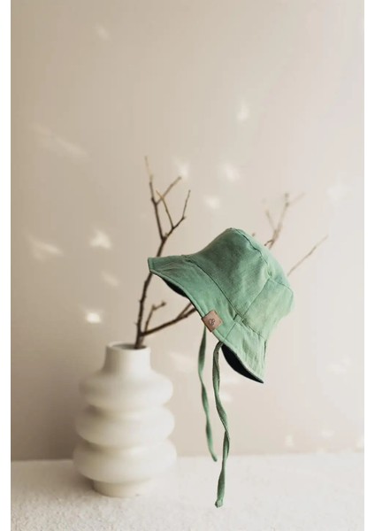 Çift Taraflı Bucket Çocuk Şapka Uv Güneş Korumalı