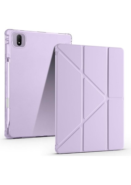 Honor Magicpad 2/pad Gt Pro 12.3 Inç ile Uyumlu Tri Folding Üçgen Kalem Bölmeli Standlı Kılıf