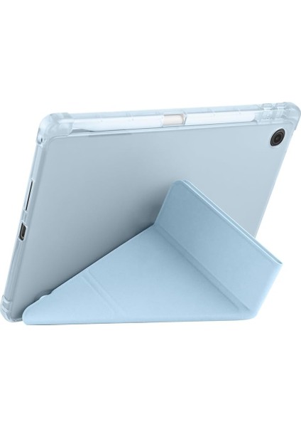 Lenovo Tab TB-311FU ile Uyumlu Kapak Tri Folding Üçgen Kalem Bölmeli Standlı Kılıfı fiyatları
