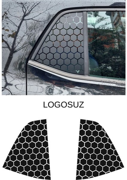 Cupra Terramar Uyumlu Kelebek Cam Sticker Set modelleri