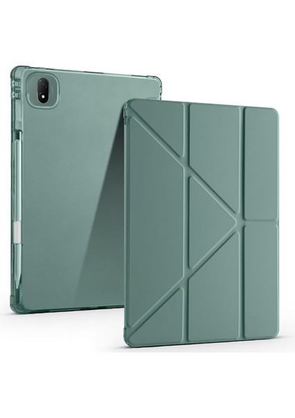 Honor Magicpad 2/pad Gt Pro 12.3 Inç ile Uyumlu Tri Folding Üçgen Kalem Bölmeli Standlı Kılıf