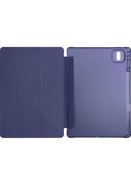 Honor Magicpad 2/pad Gt Pro 12.3 Inç ile Uyumlu Tri Folding Üçgen Kalem Bölmeli Standlı Kılıf modelleri