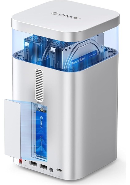 M435 Mini Tower Mac Mini 2024 Workstation - M.2 Nvme, 2xhdd Yuvalı,raıd,usb 3.2,type-C,sd/tf Card