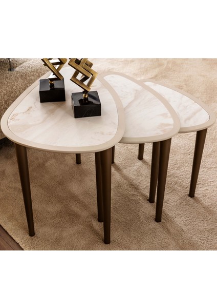 Efes Üçlü Zigon Sehpa Seti fiyatları