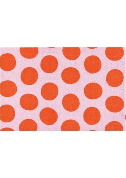 Korfaltspıl Paspas Pembe Turuncu 40 x 60 cm