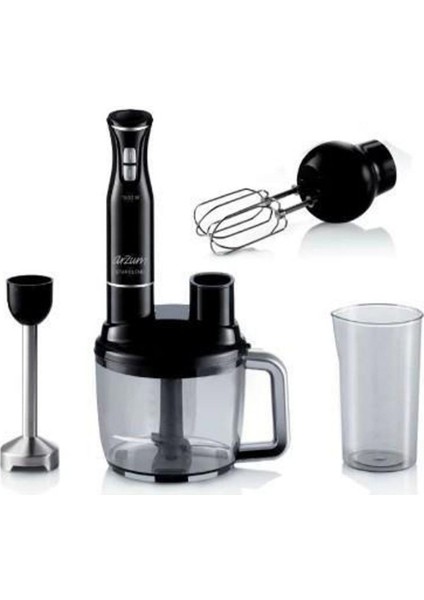 Siyah Çok Fonksiyonlu Blender, Hızlı ve Kolay Kullanım, Dayanıklı ve Şık Tasarım