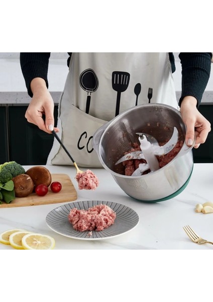 5l Elektrikli Mutfak Robotu, Paslanmaz Çelik, Sebze Dilimleme ve Karıştırma Özellikli fiyatları